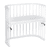 Lit cododo Original blanc matelas Classic Cotton Soft 43x81 cm