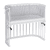 Original Beistellbett weiß mit Matratze Classic Cotton Soft
