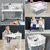 Original Beistellbett weiß mit Matratze Classic Cotton Soft