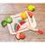 New Class ic Toys Set da taglio frutta con lavagna 8 pezzi colorati