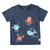 T-shirt inkt blauw