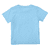 T-shirt azuurblauw