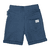 Sweatbermudas inkt blauw