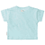 T-shirt mint green gestreept