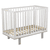 Polini Kids Babybed Simple wit grijs