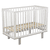 Kids Babybed Simple wit grijs