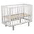 Kids Babybed Simple wit grijs