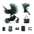 Passeggino duo combinato PRIME 2 - 2 in 1 Dark Green
