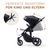Passeggino combinato PRIME 2 2 in 1 Venezian Black