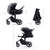 Passeggino combinato PRIME 2 2 in 1 Venezian Black