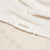 Kinderdecke cotton Fleece Amsterdam natural 100 x 150 cm