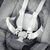 Krzesełko do karmienia w zestawie z leżaczkiem Newborn Family White / Grey