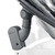 Krzesełko do karmienia w zestawie z leżaczkiem Newborn Family White / Grey
