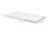 Matelas pour lit parapluie blanc/gris 60x120 cm