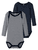 Body manches longues pack de 2 Dark Sapphire