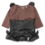 Strampler+Shirt dark anthrazit melange