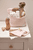 Mušelínové ubrousky na odříhnutí 3-Pack Uni Off white / Sand /Toffee