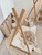 Lettino montessori a forma di tenda - skjuly 70 x 140 cm bianco