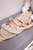 Toalla con capucha Terry Ruffle Sand