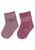 Skarpety dziecięce ABS Twin Pack Bear Purple
