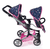 BAYER CHIC 2000 Poppenwagen Linus Duo Butterfly navy-pink