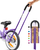 PROMETHEUS BICYCLES® Schiebestange für Kinderfahrrad, violett