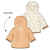 Chaqueta reversible Tiny Roar Camel