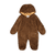 Teddy Overall Tiny Roar Brown