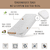 Materasso lettino neonato 60 x 120 cm KOKOS con rivestimento trapuntato in aloe vera alto 10 cm bianco con lenzuolo