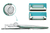 Barrera de cama Lara 150 x 60 cm mint