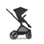 3 in 1 reiswandelwagen Eos Lux inclusief baby-autostoeltje Aton B2 Black Moon Black