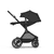 Carro de bebé combi 3 en 1 Eos Lux con silla portabebés Aton B2 Black Moon Black
