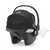 Carro de bebé combi 3 en 1 Eos Lux con silla portabebés Aton B2 Black Moon Black