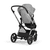 3 in 1 Kinderwagen Set Eos Lux incl. Babyschale Aton B2 Silver Lava Grey