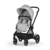 3 in 1 Set Kinderwagen Eos Basic incl. Autostoel Aton B2 Black Lava Grey