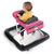 Trotteur enfant Ford Mustang rose