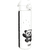 ion8 Trinkflasche auslaufsicher Edelstahl 600 ml Panda / weiß