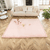 Alfombra de juego para bebé 200 x 150 cm rosa