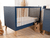 CHILD HOME Cuna Azul Negrita 70 x 140 cm