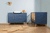 CHILD HOME Cuna Azul Negrita 70 x 140 cm