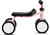 Cavalcabile bambini lino, retro-rose