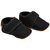 Baby Wool Slippers Black