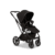 Kombinovaný kočárek PIÚ 2024 black/black matt