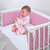 babybay babybay® Jersey hoeslaken Deluxe geschikt voor model Boxspring XXL grijs