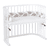 babybay® nest snake gevlochten voor alle modellen ivoor/beige/crème 180 cm