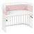 Nestchenschlange  für Modell Maxi, Boxspring, Comfort und Comfort Plus rosé Glitzerpunkte gold