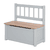 Kindercommode bank Woody taupe