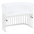 babybay Nestchen Mesh passend für Modell Maxi, Boxspring, Comfort und Comfort Plus, weiß