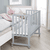 Safe asleep® 3 in 1 taupe wieg en co-sleeper + matras