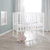 Stuben- und Beistellbett safe asleep 3 in 1 weiß + Matratze